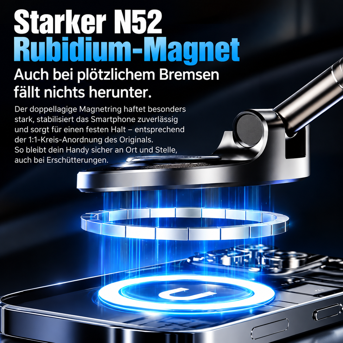 ZAVENO Magnetische Handyhalterung – 360°